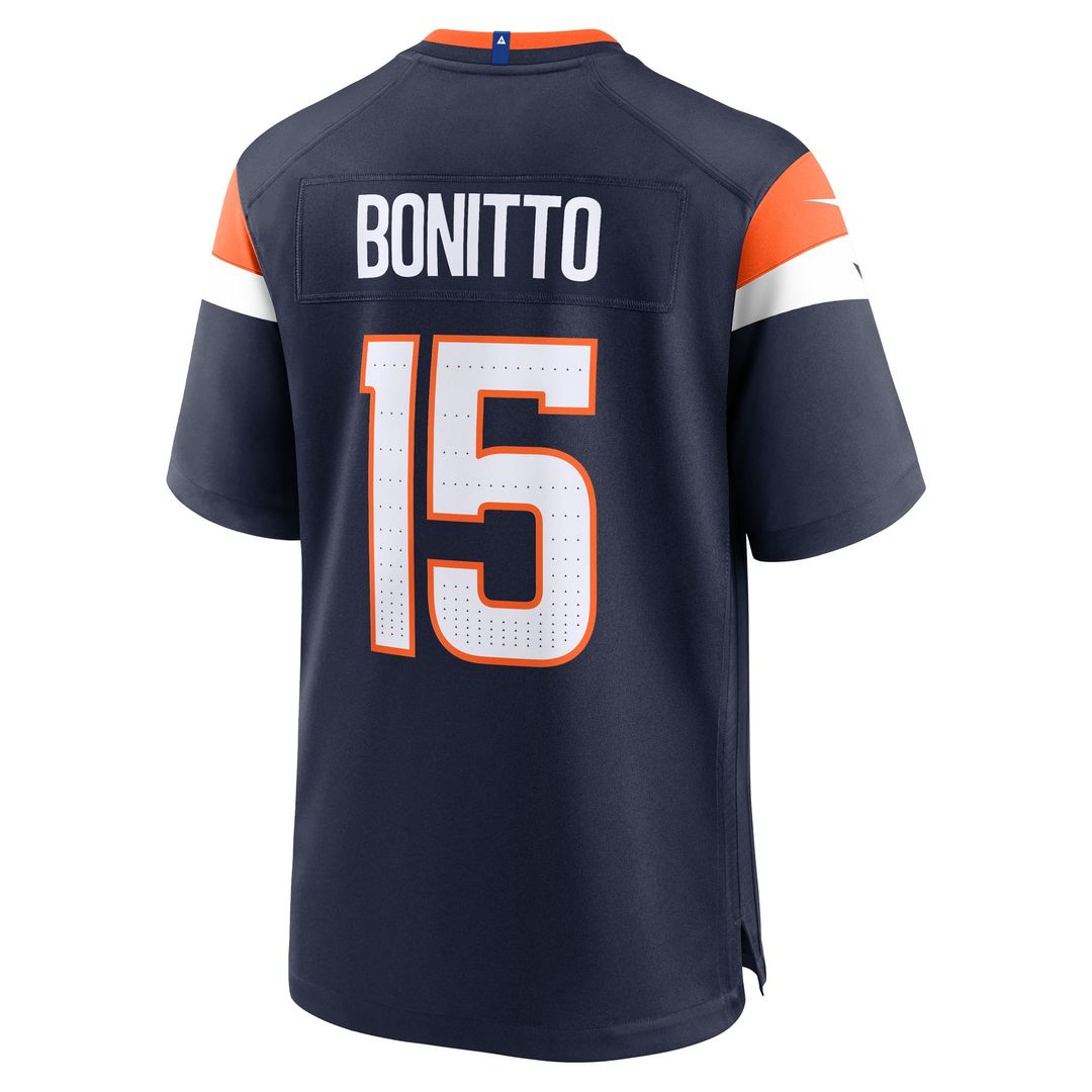 Nik Bonitto Denver Broncos Alternate Game Jersey - Navy