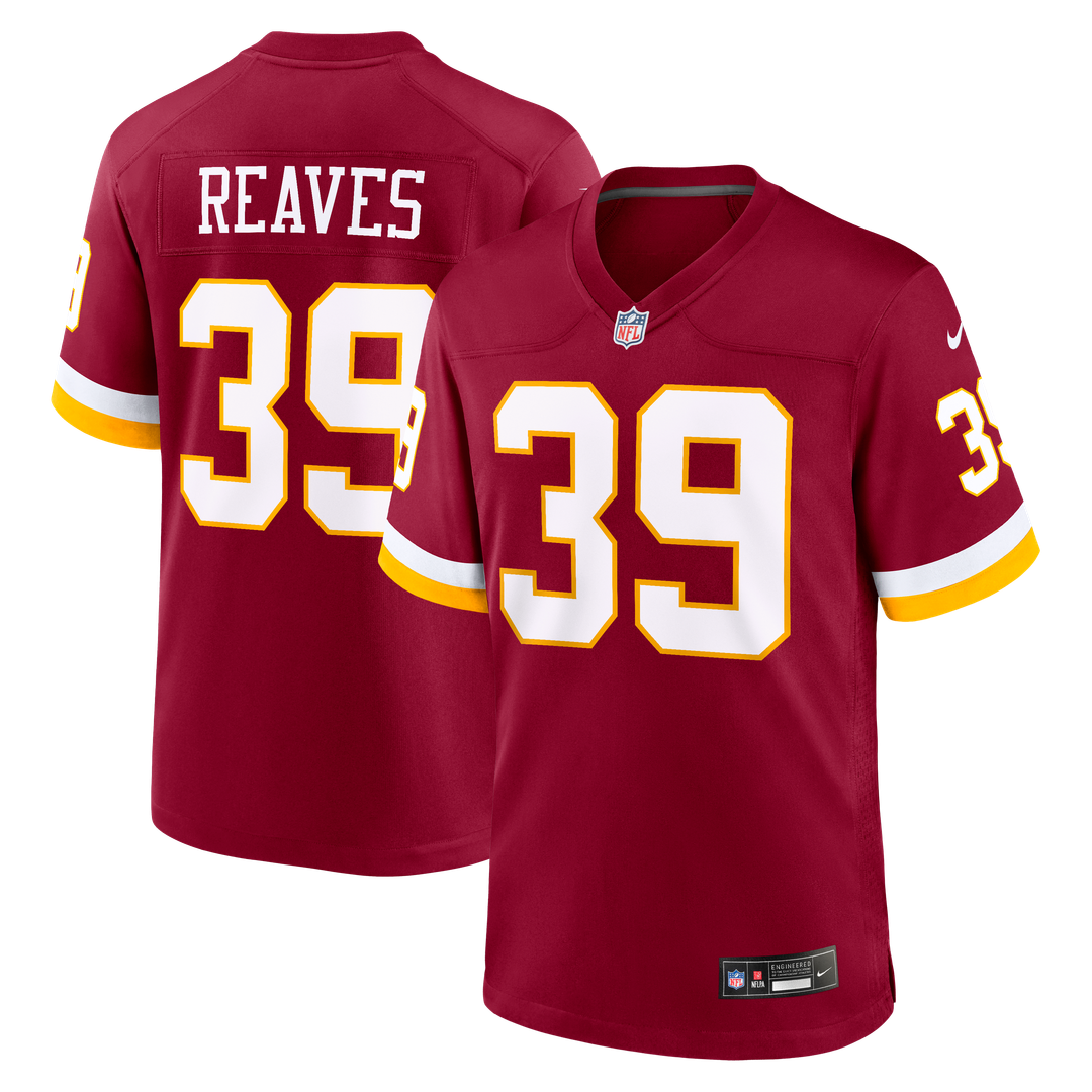 Jeremy Reaves Washington Commanders Game Super Bowl Era Jersey - White