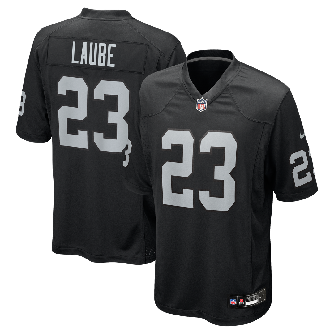 Dylan Laube Las Vegas Raiders Team Game Jersey - Black