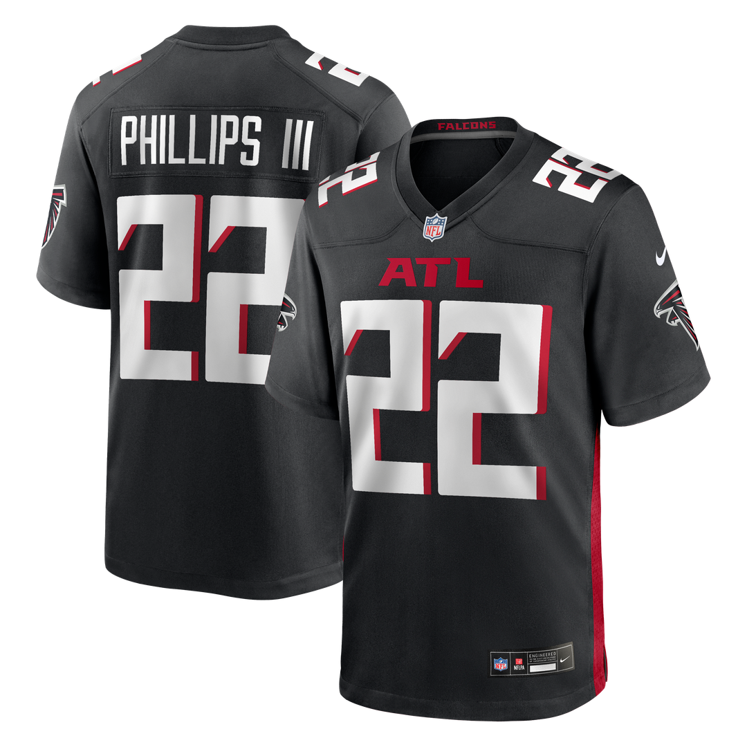 Clark Phillips III Atlanta Falcons Team Game Jersey - Black