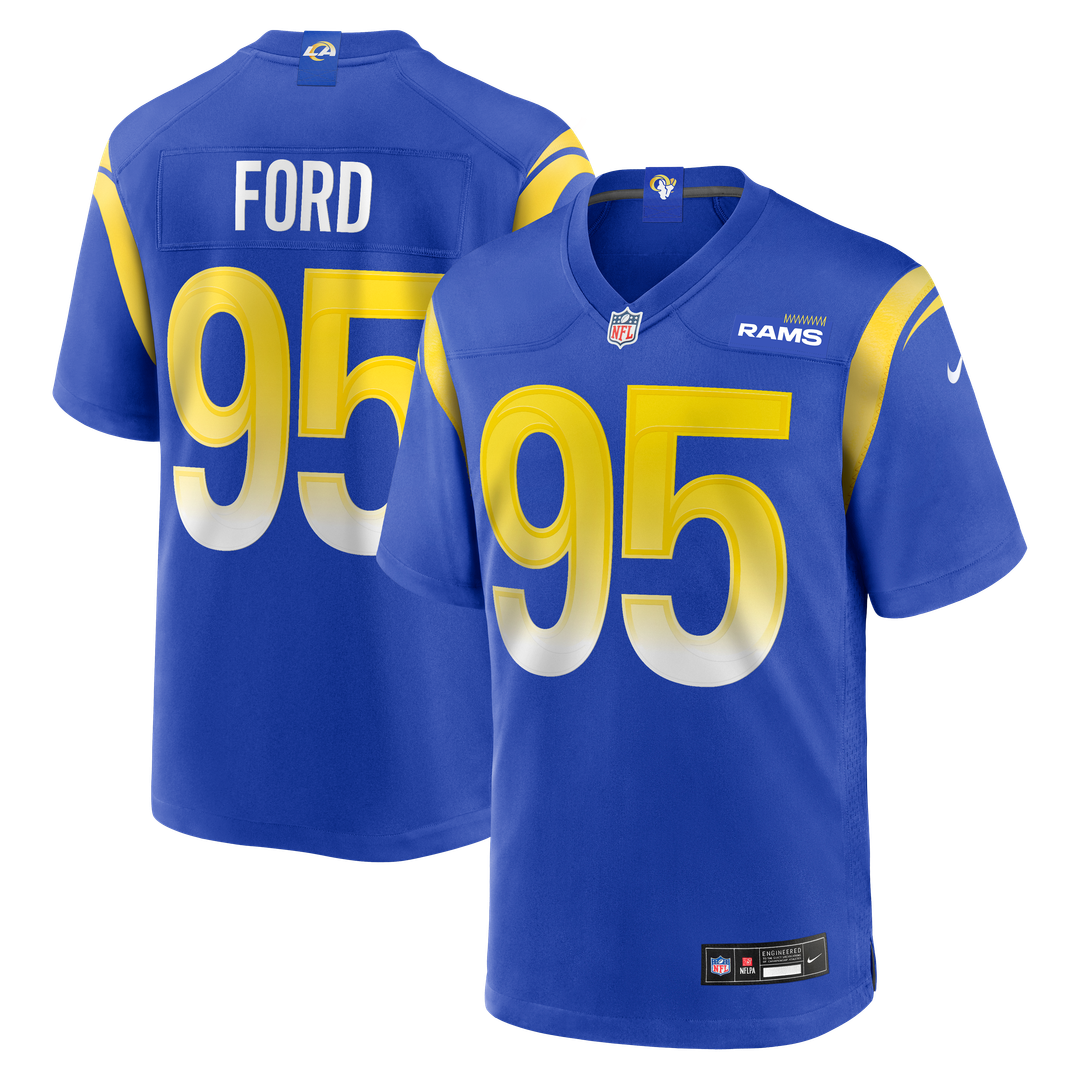 Poona Ford Los Angeles Rams Team Game Jersey - Royal
