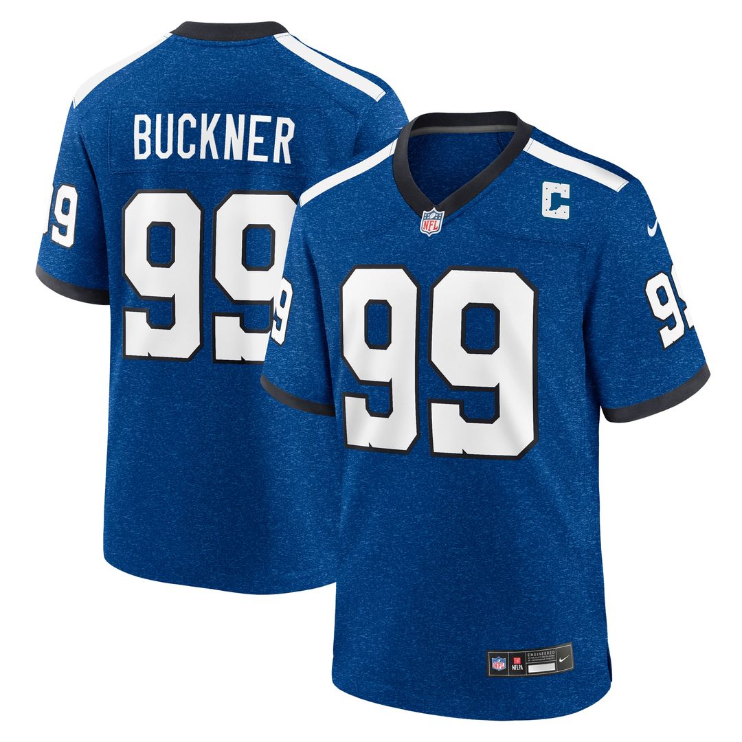 DeForest Buckner Indianapolis Colts Alternate Game Jersey - Blue
