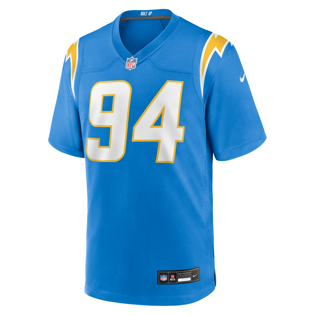 Dalvin Tomlinson Los Angeles Chargers Team Game Jersey - Powder Blue