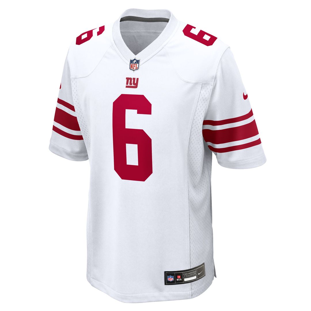 Jaxson Dart New York Giants Alternate Century Red Game Jersey - Red