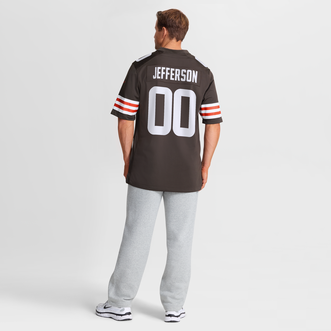 Justin Jefferson Cleveland Browns Game Jersey - Brown