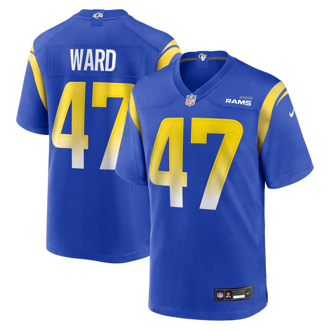 Alex Ward Los Angeles Rams Home Game Jersey - Royal