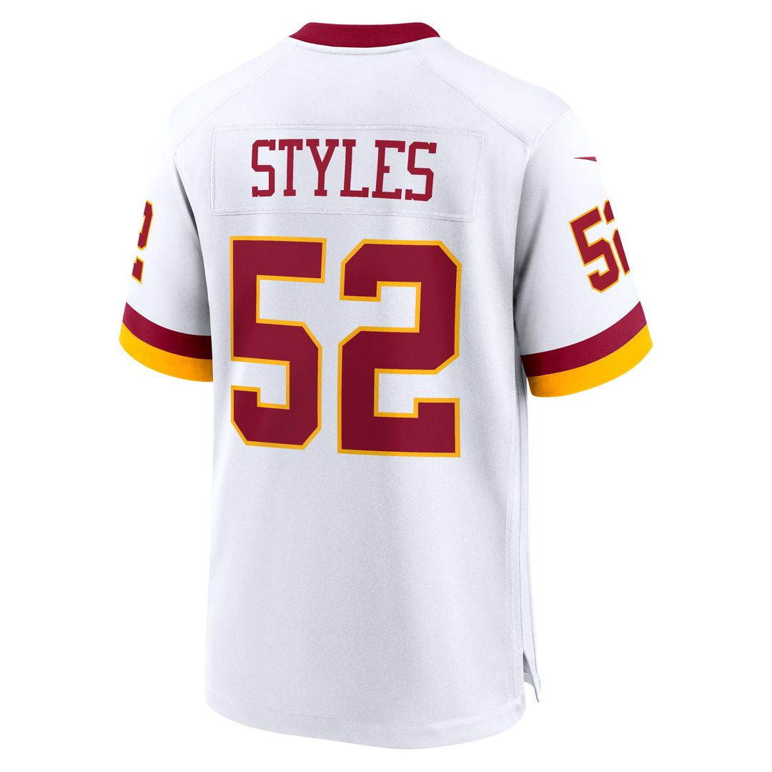 Sonny Styles Washington Commanders Game Super Bowl Era Jersey - White