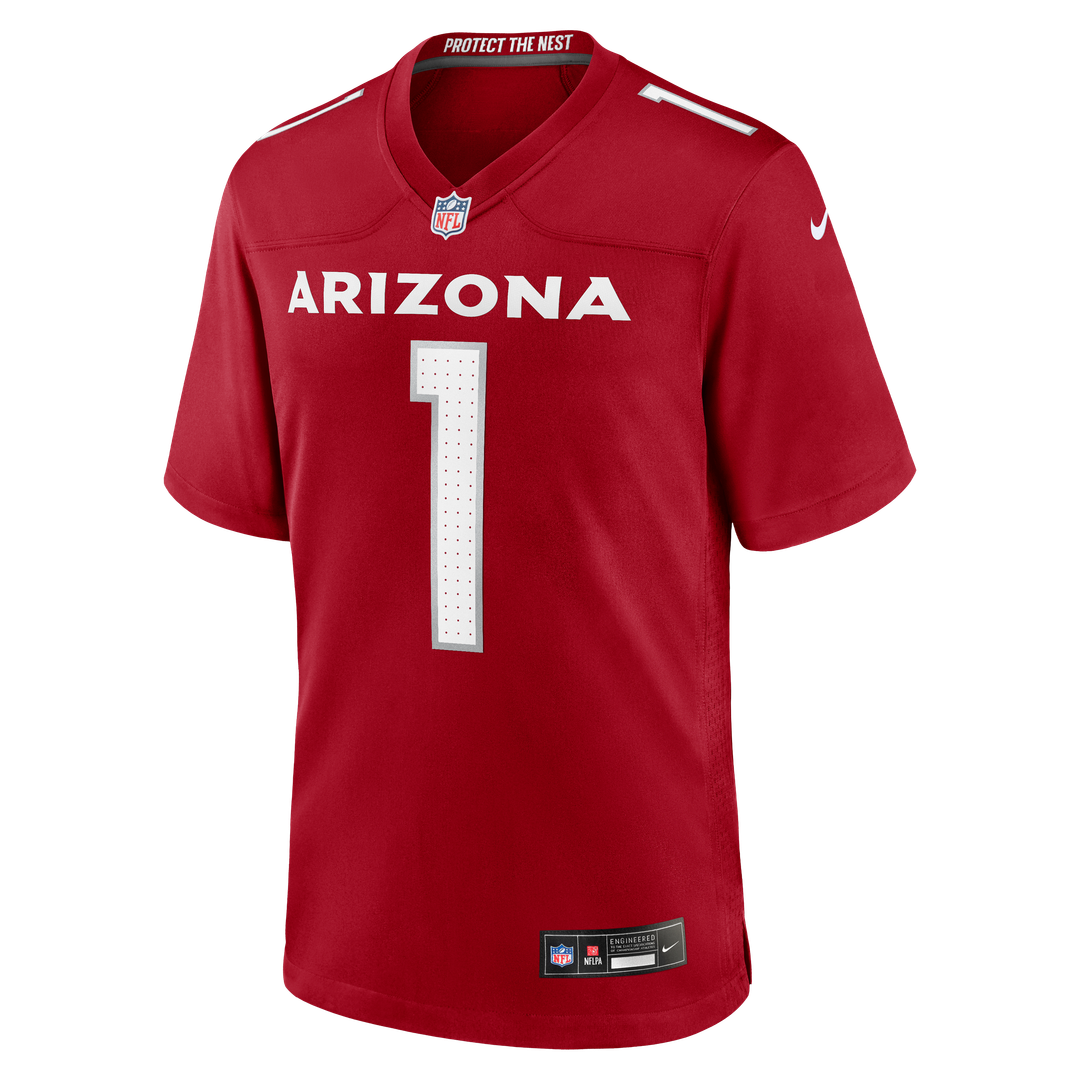 Mack Wilson Arizona Cardinals Team Game Jersey - Cardinal