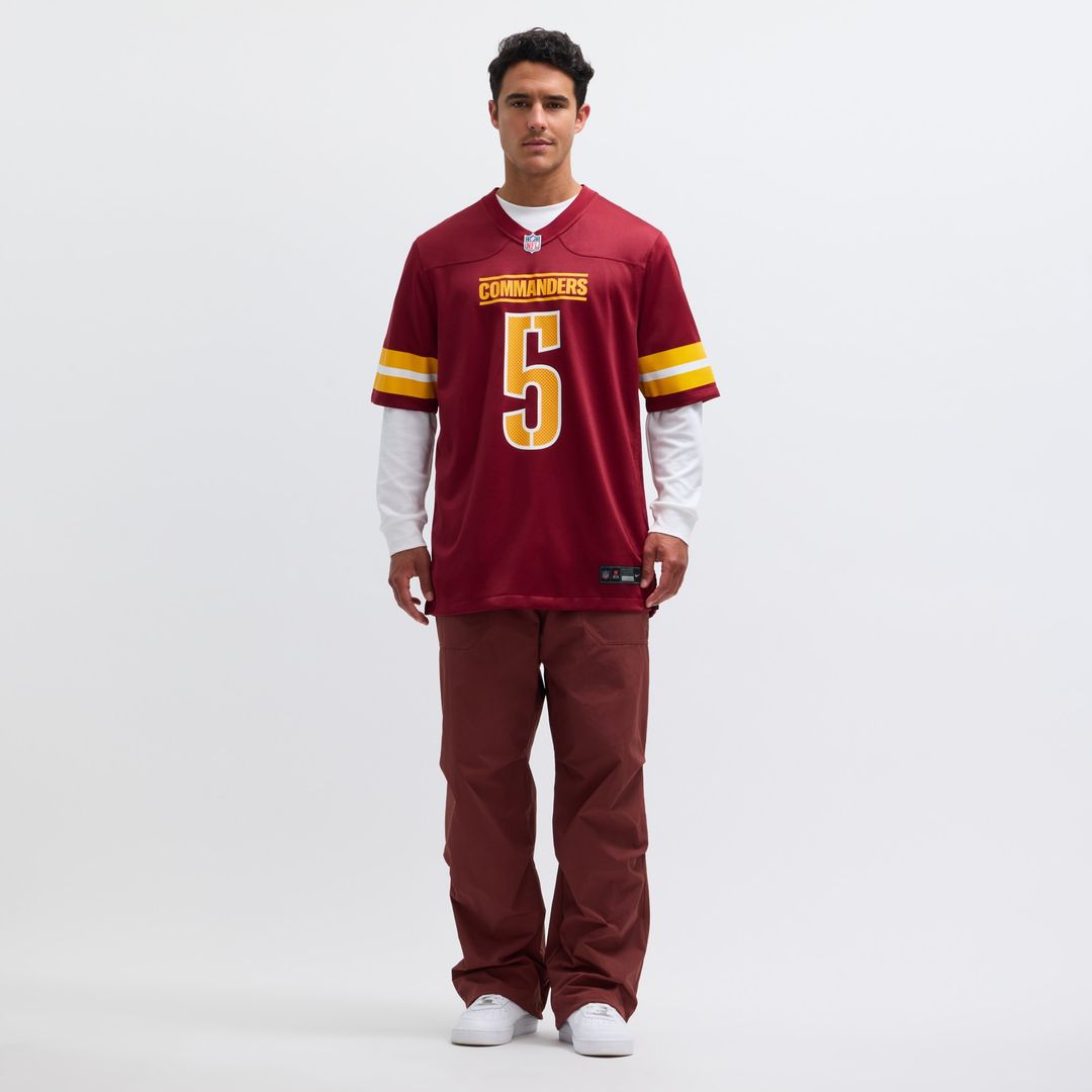 Jayden Daniels Washington Commanders Player Game Jersey - Burgundy