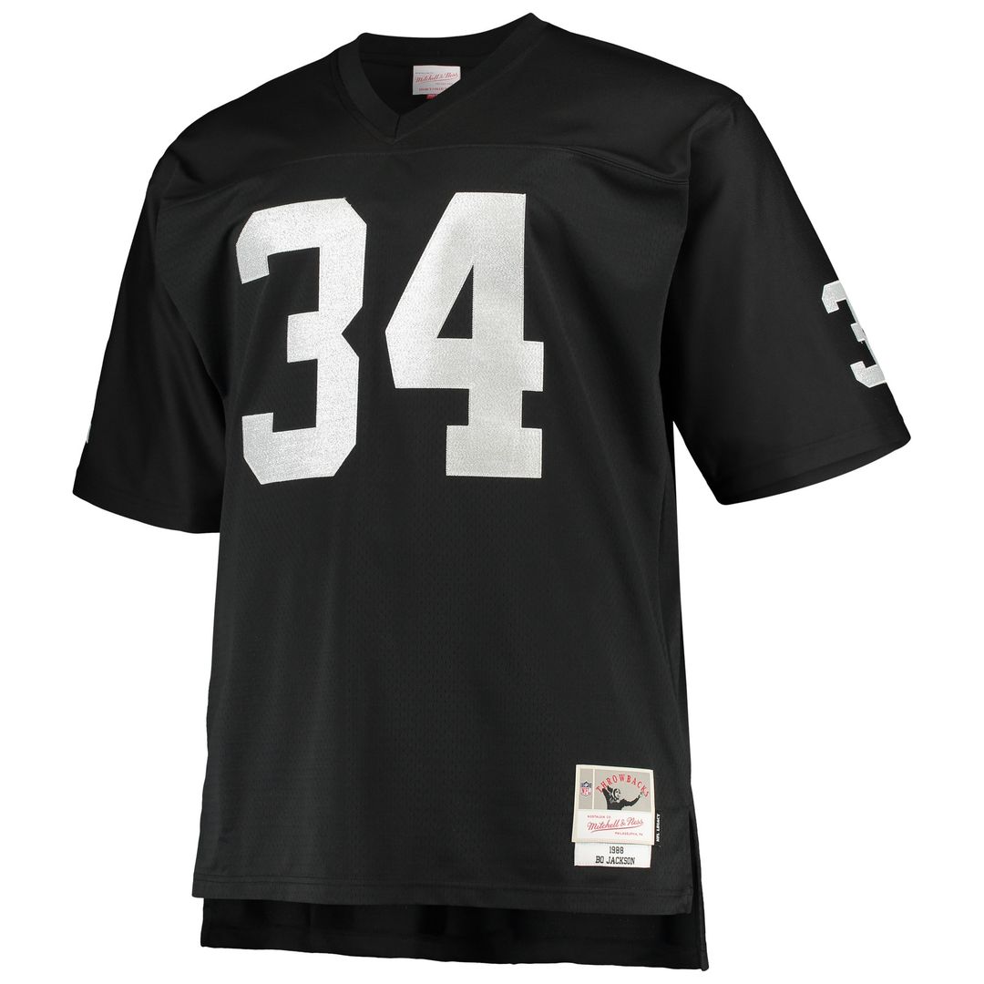 Bo Jackson Las Vegas Raiders Big & Tall 1988 Retired Player Replica Jersey - White