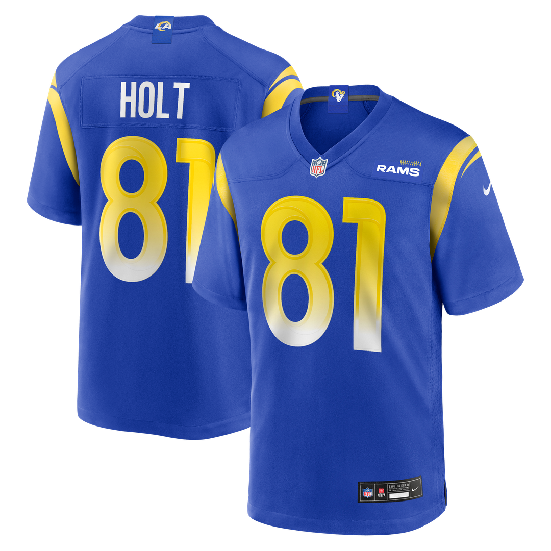 Torry Holt Los Angeles Rams Game Retired Player Jersey - Royal