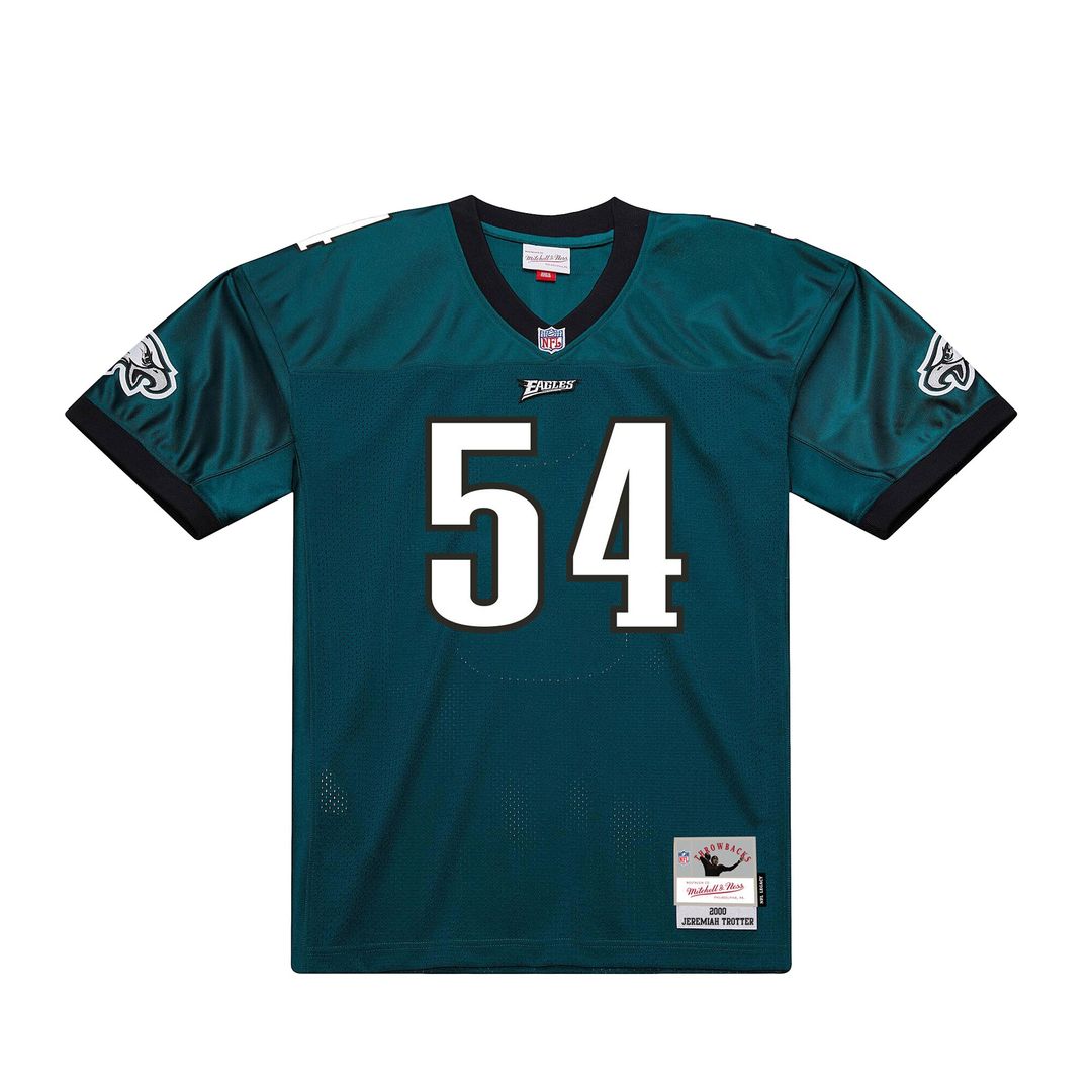 Jeremiah Trotter Philadelphia Eagles 2000 Legacy Throwback Replica Jersey - Green
