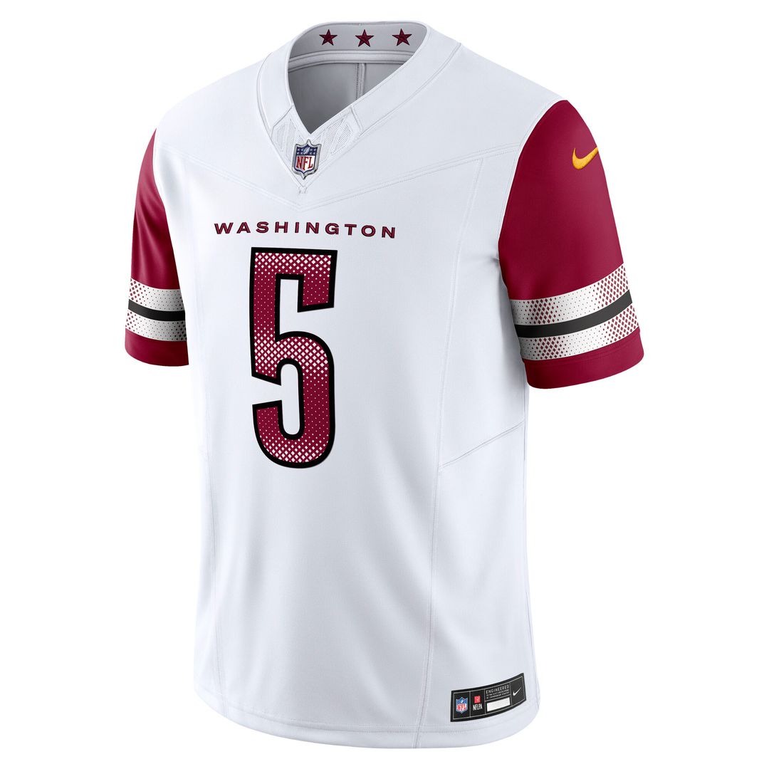 Jayden Daniels Washington Commanders Vapor F.U.S.E. Limited Jersey - White