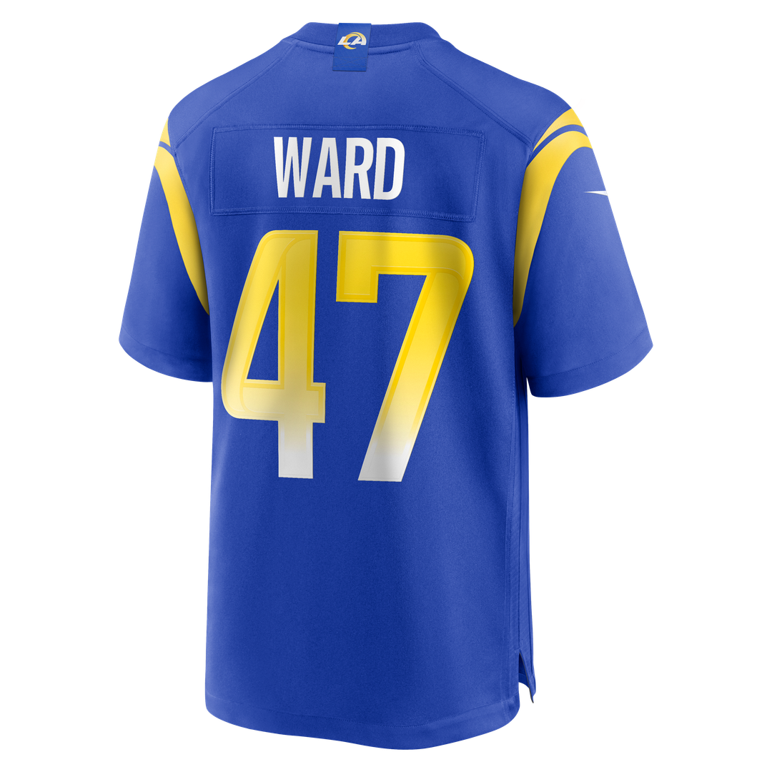 Alex Ward Los Angeles Rams Home Game Jersey - Royal