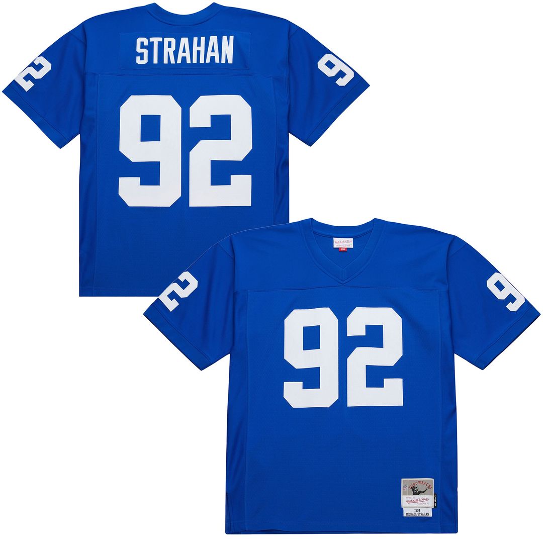 Michael Strahan New York Giants 1994 Legacy Replica Jersey - Royal