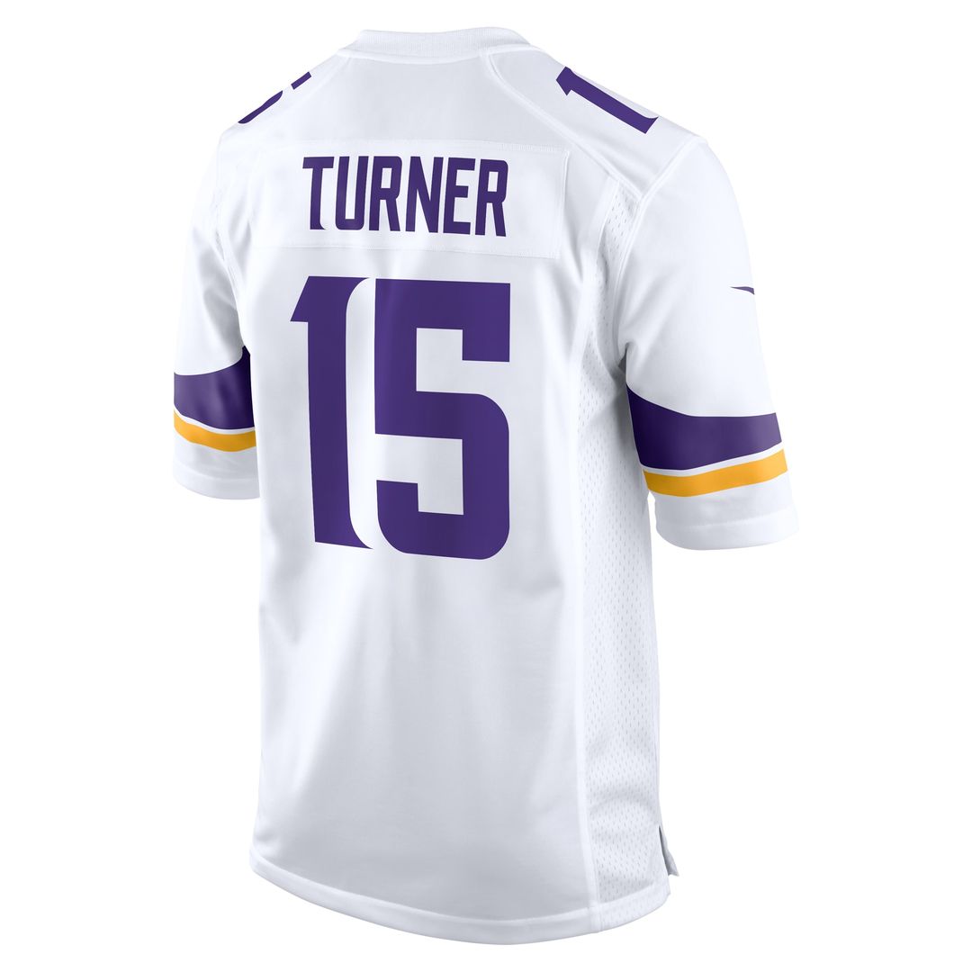 Dallas Turner Minnesota Vikings Alternate Game Jersey - Purple