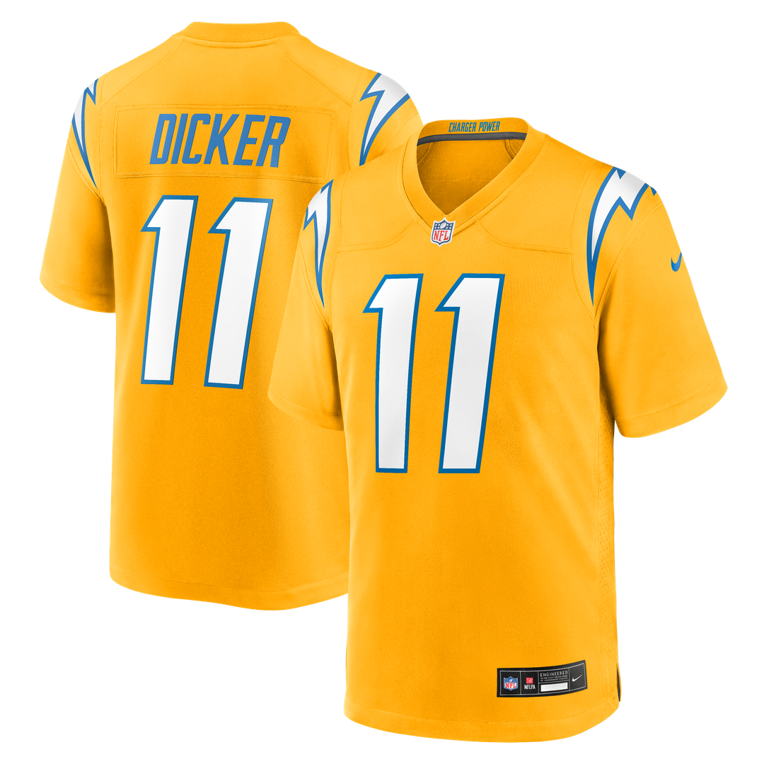 Cameron Dicker Los Angeles Chargers Alternate Game Jersey - Navy