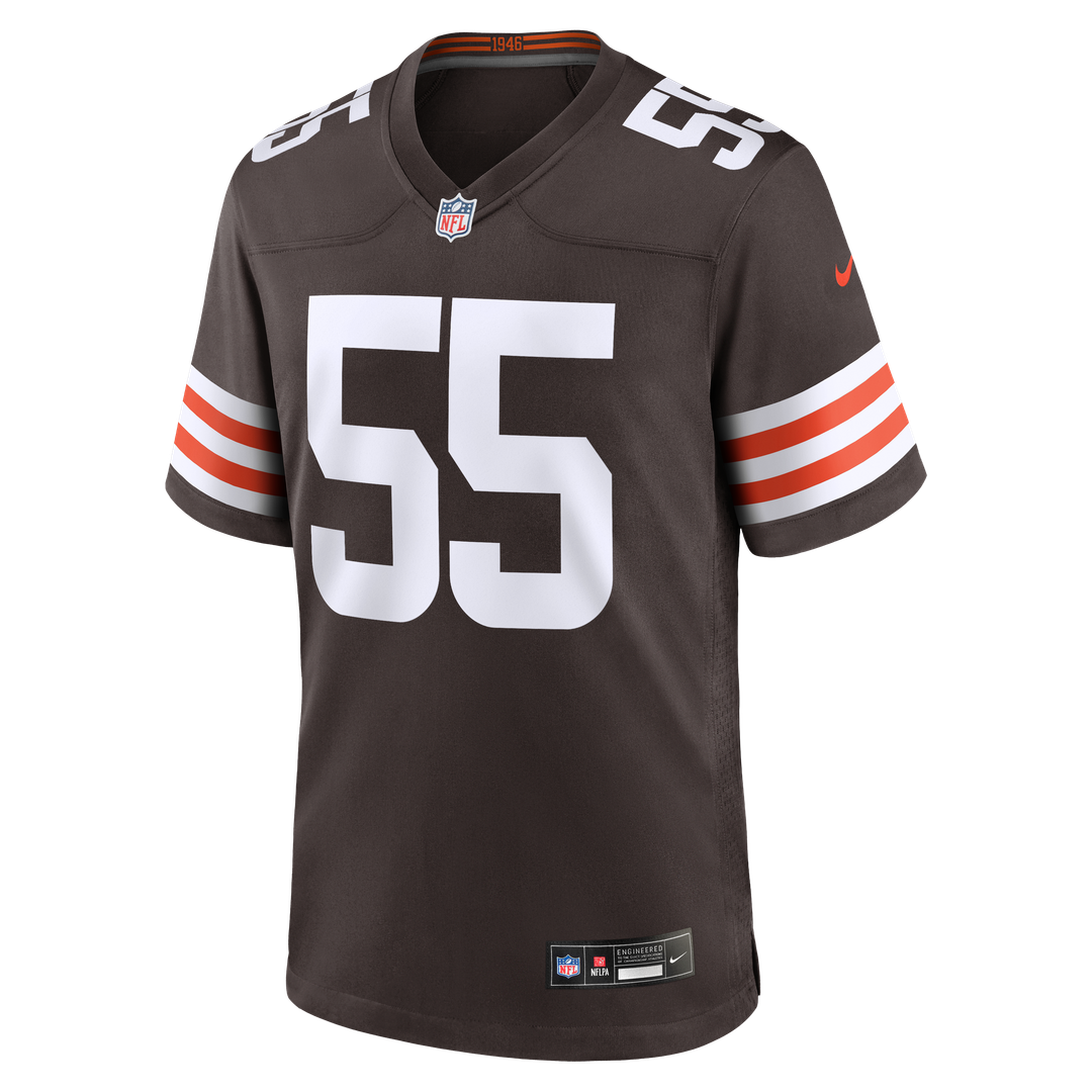 Ethan Pocic Cleveland Browns Game Jersey - Brown