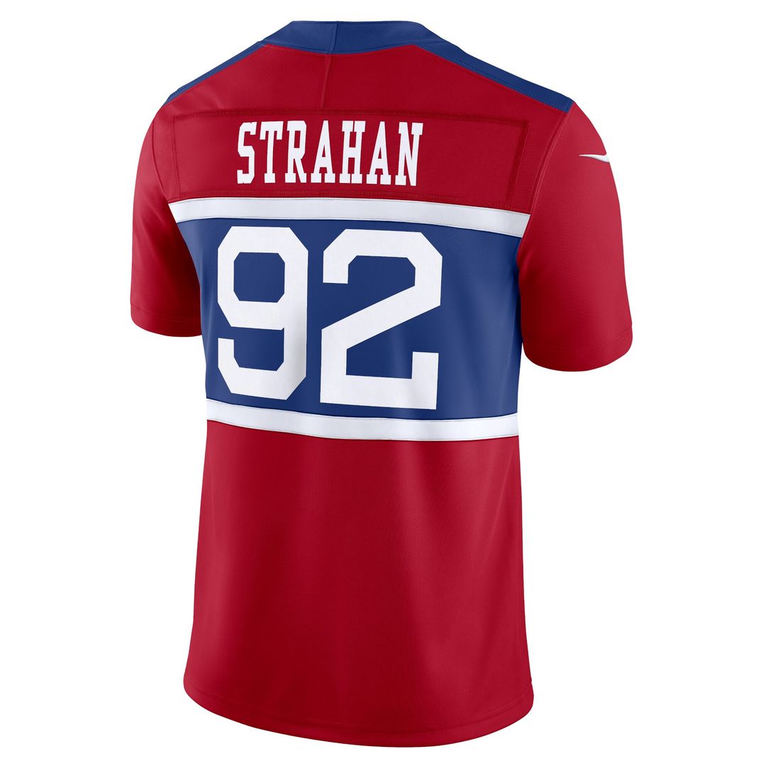 Michael Strahan New York Giants Alternate Vapor F.U.S.E. Retired Player Limited Jersey - Century Red