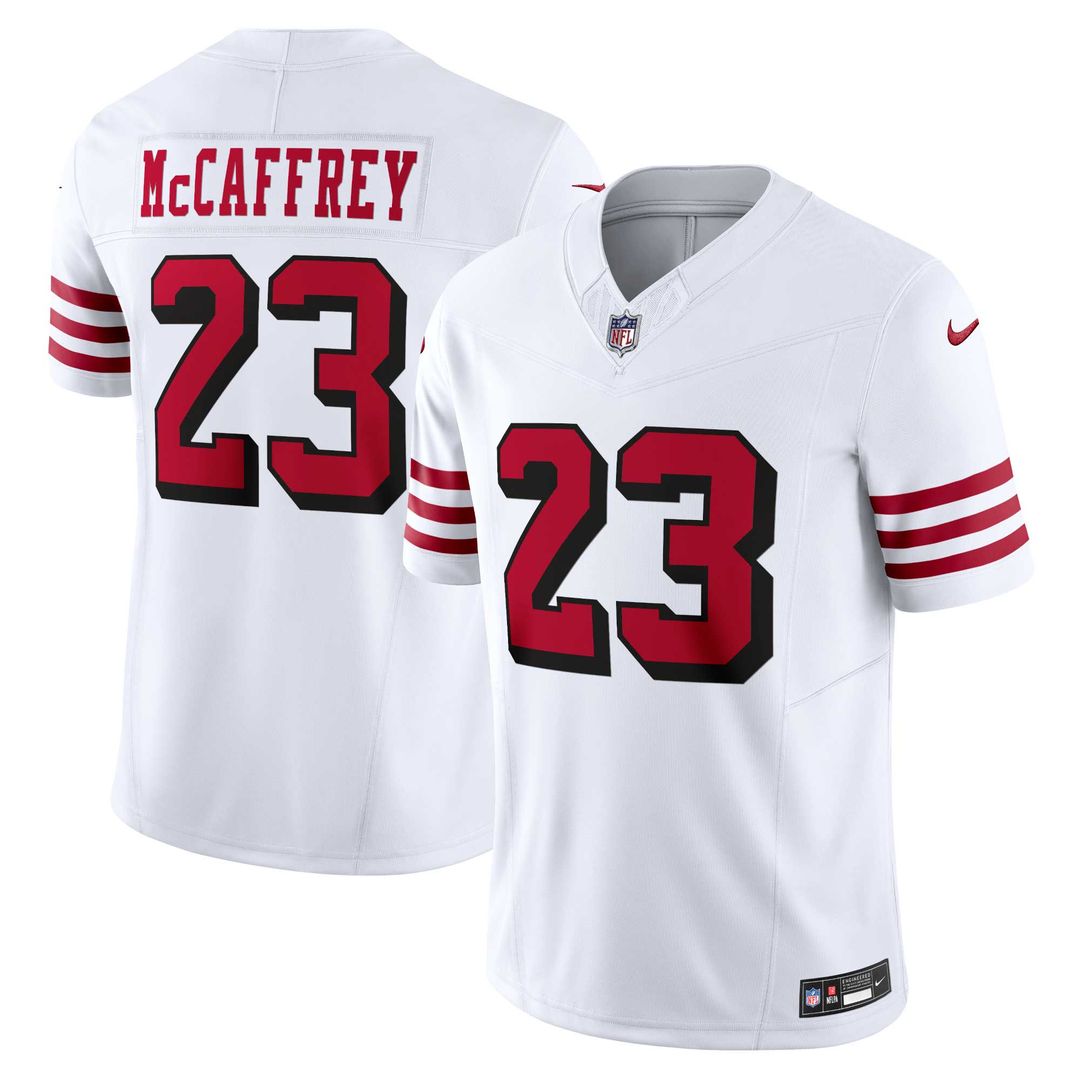 Christian McCaffrey San Francisco 49ers Vapor F.U.S.E. Limited Jersey - Scarlet