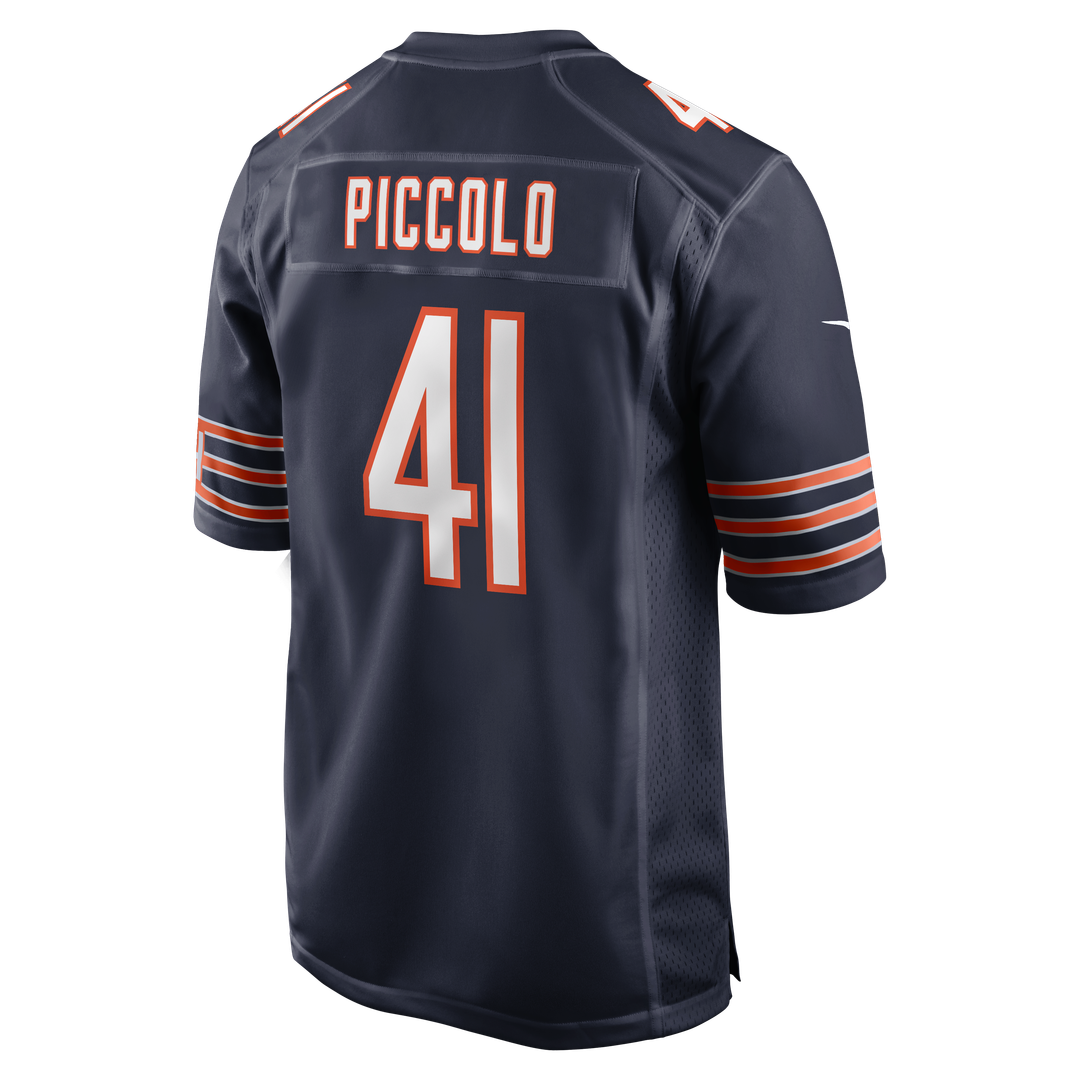 Brian Piccolo Chicago Bears Game Retired Player Jersey - Navy
