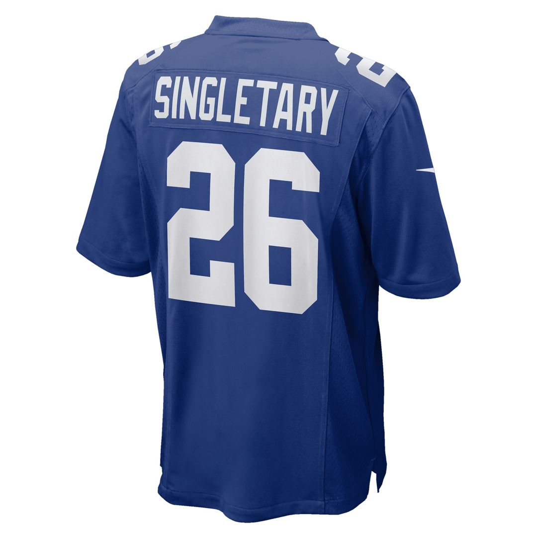 Devin Singletary New York Giants Team Game Jersey - Royal