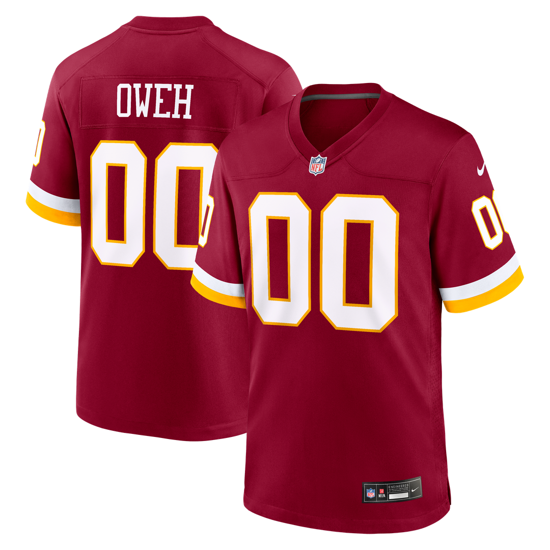 Odafe Oweh Washington Commanders Game Jersey - Burgundy