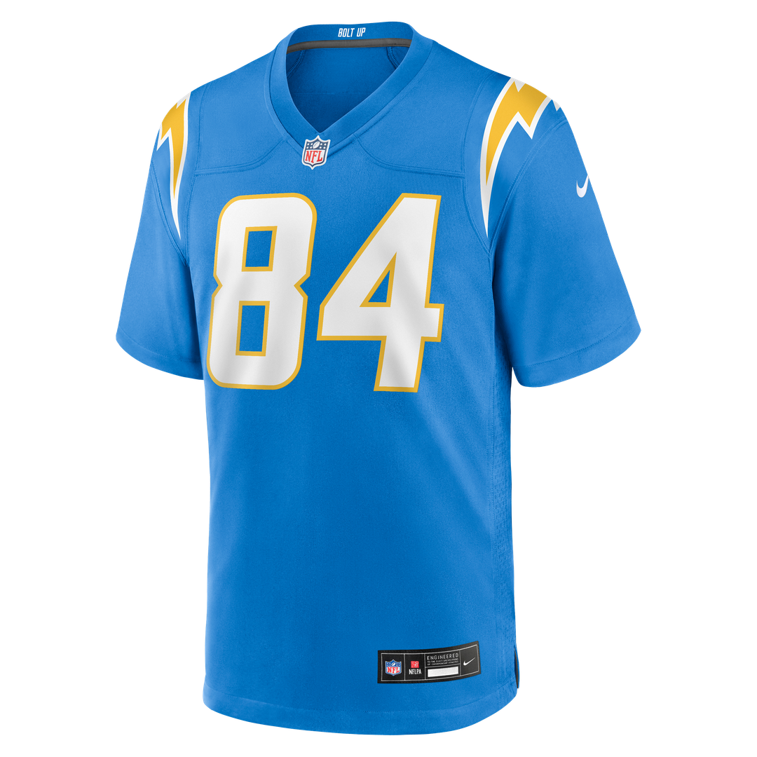 KeAndre Lambert-Smith Los Angeles Chargers Team Game Jersey - Powder Blue