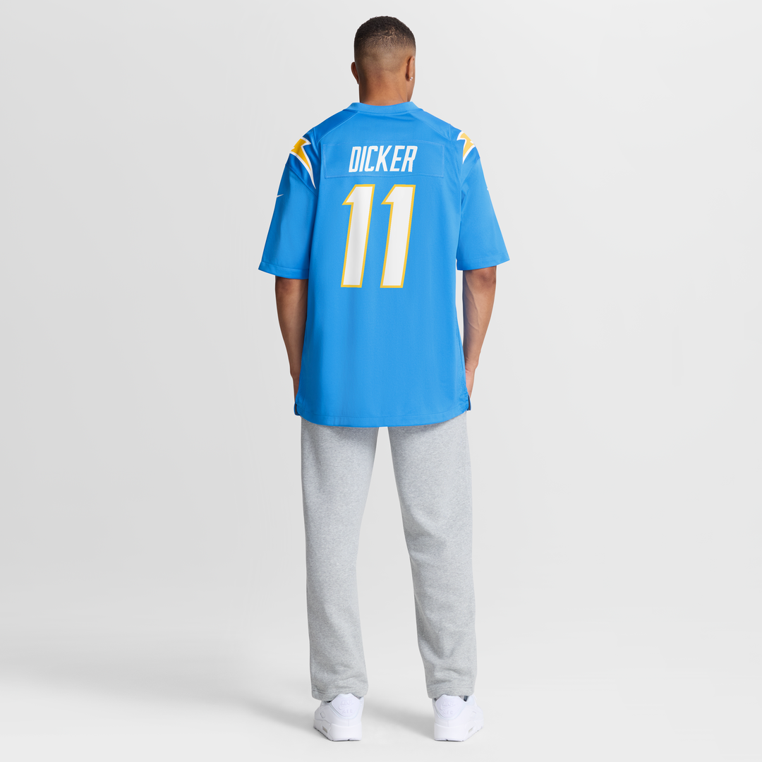 Cameron Dicker Los Angeles Chargers Game Jersey - Powder Blue