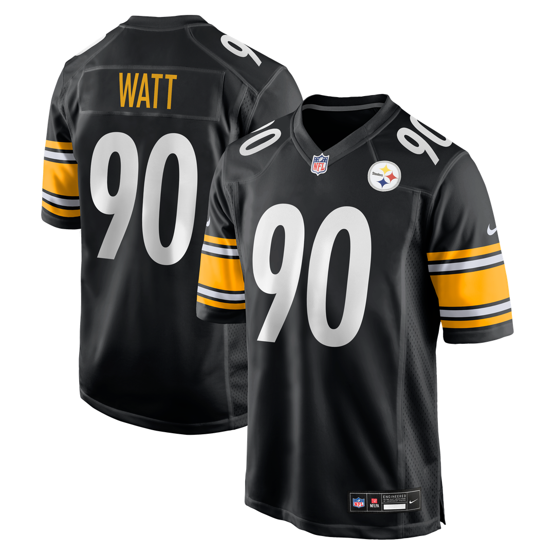 T.J. Watt Pittsburgh Steelers Alternate 1933 Throwback Game Jersey - Gold