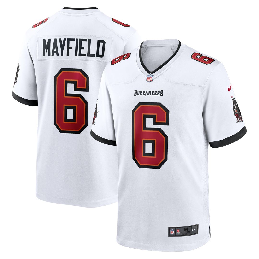 Baker Mayfield Tampa Bay Buccaneers Throwback Game Jersey - Orange