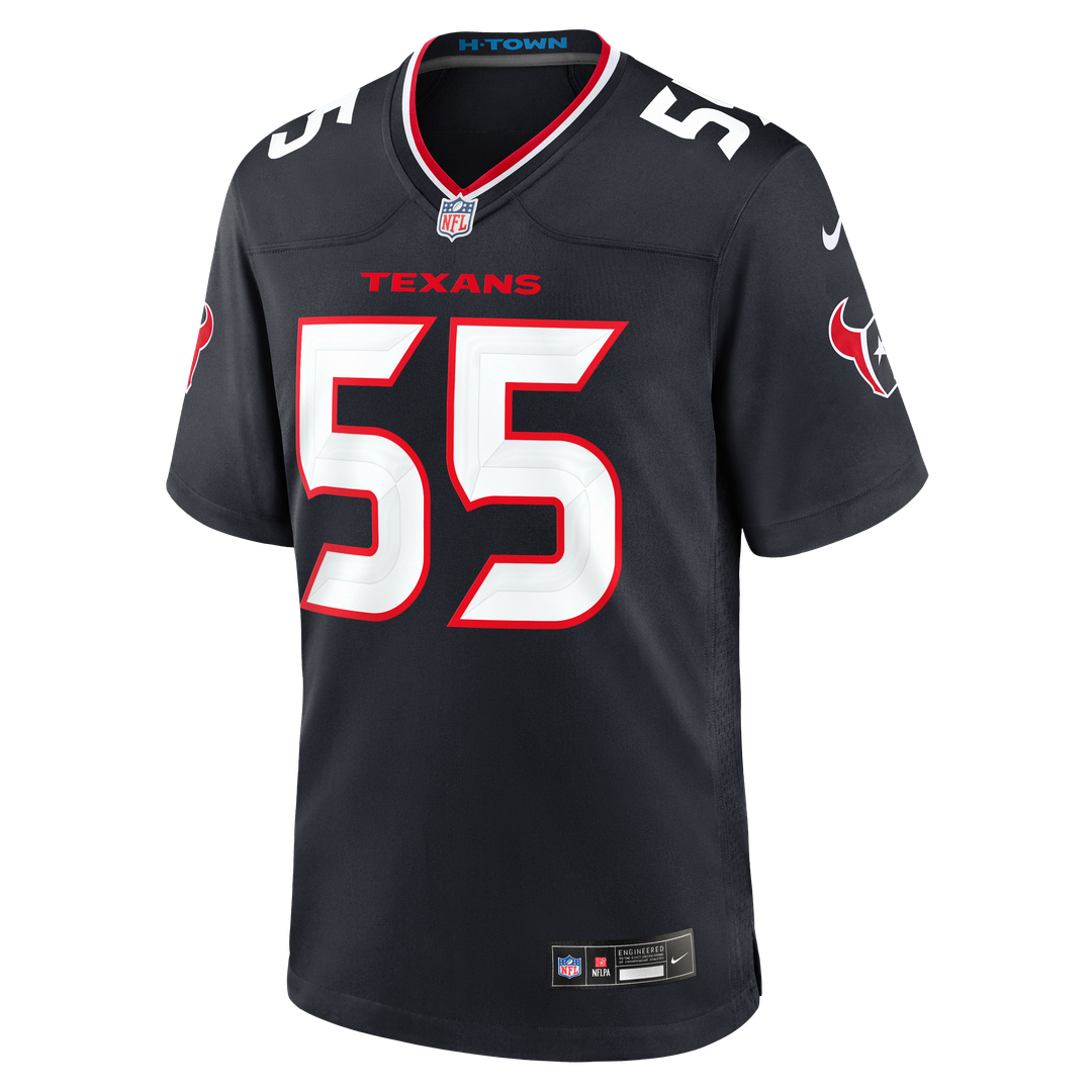Danielle Hunter Houston Texans Team Game Jersey - Navy
