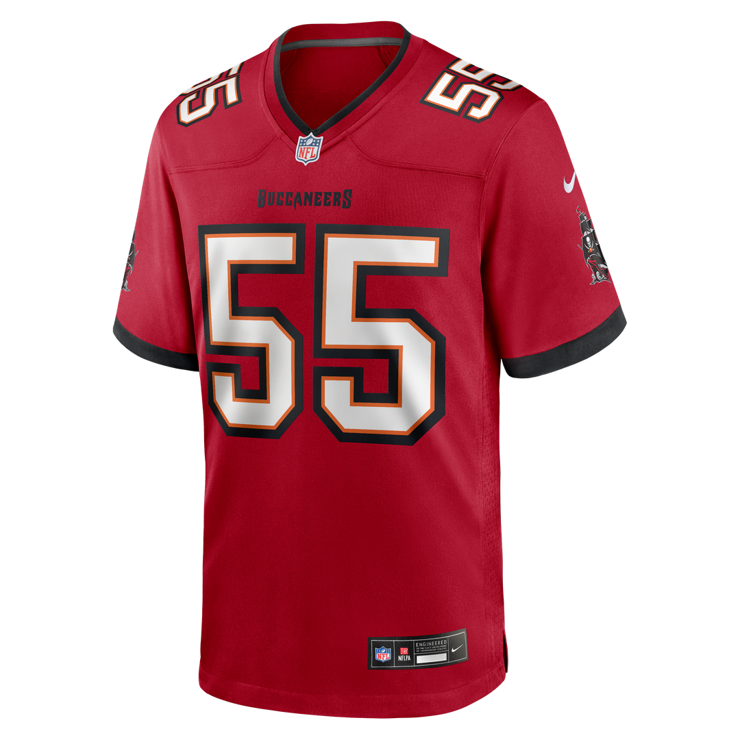 Derrick Brooks Tampa Bay Buccaneers Game Retired Player Jersey - Red