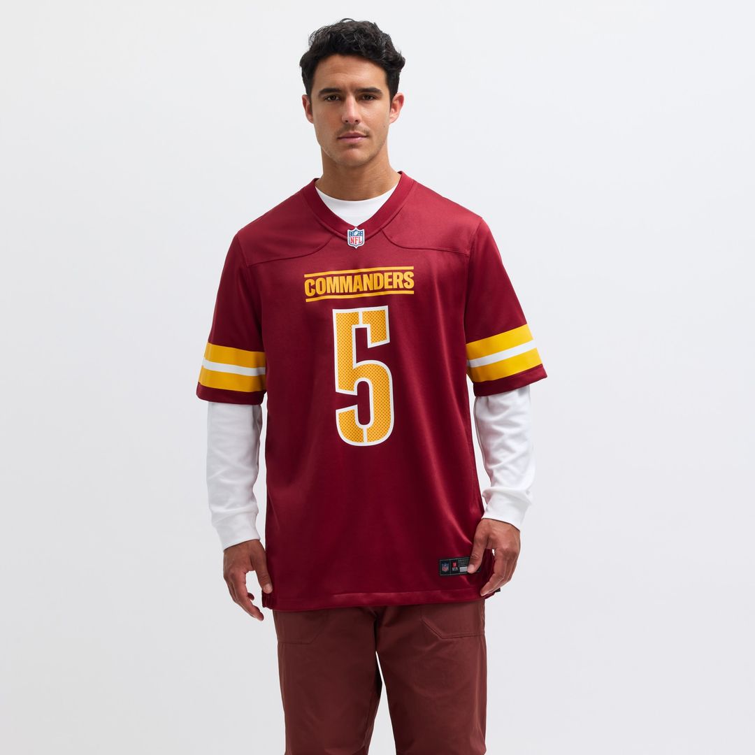 Jayden Daniels Washington Commanders Alternate Game Player Jersey - Black