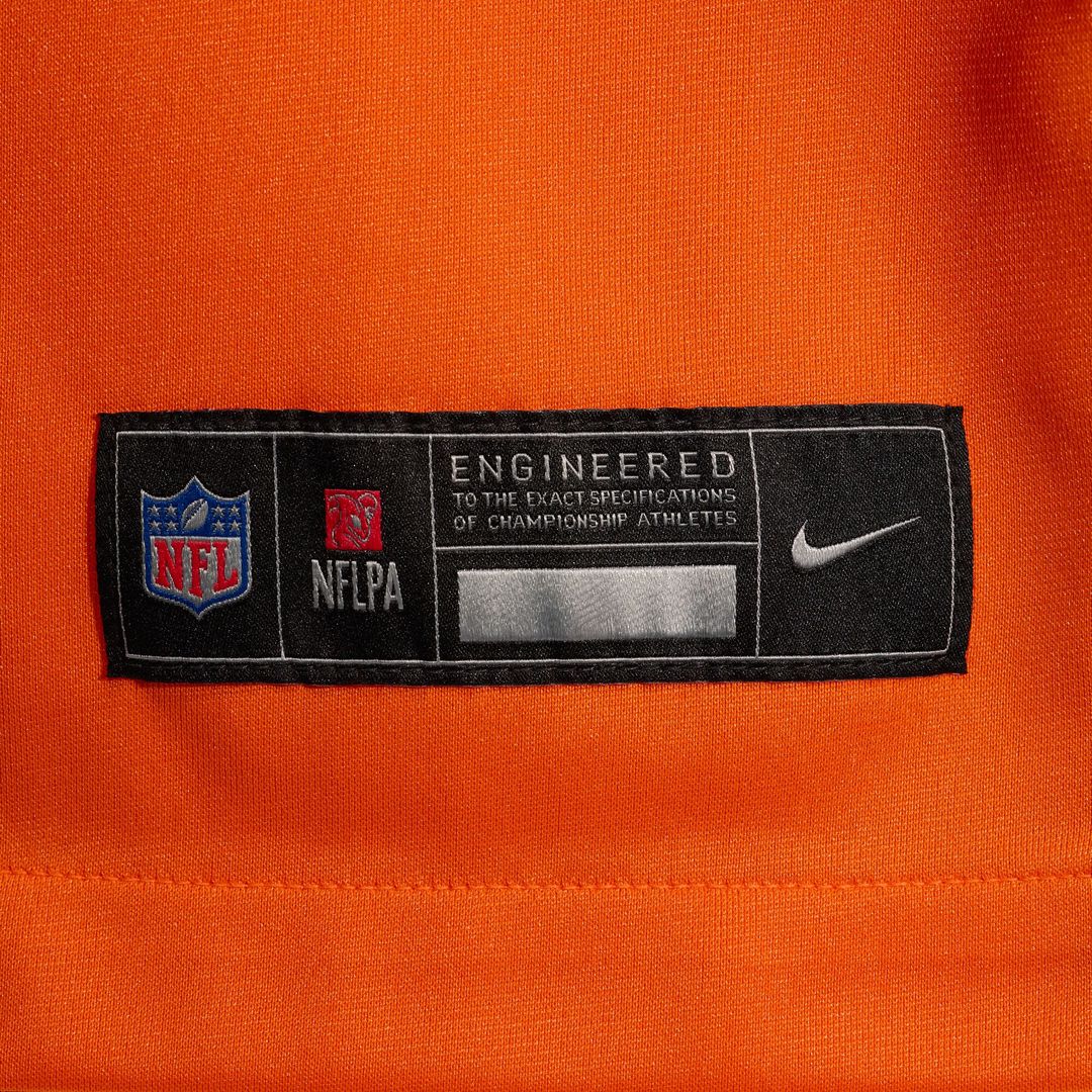 Quinn Meinerz Denver Broncos Team Game Jersey - Orange