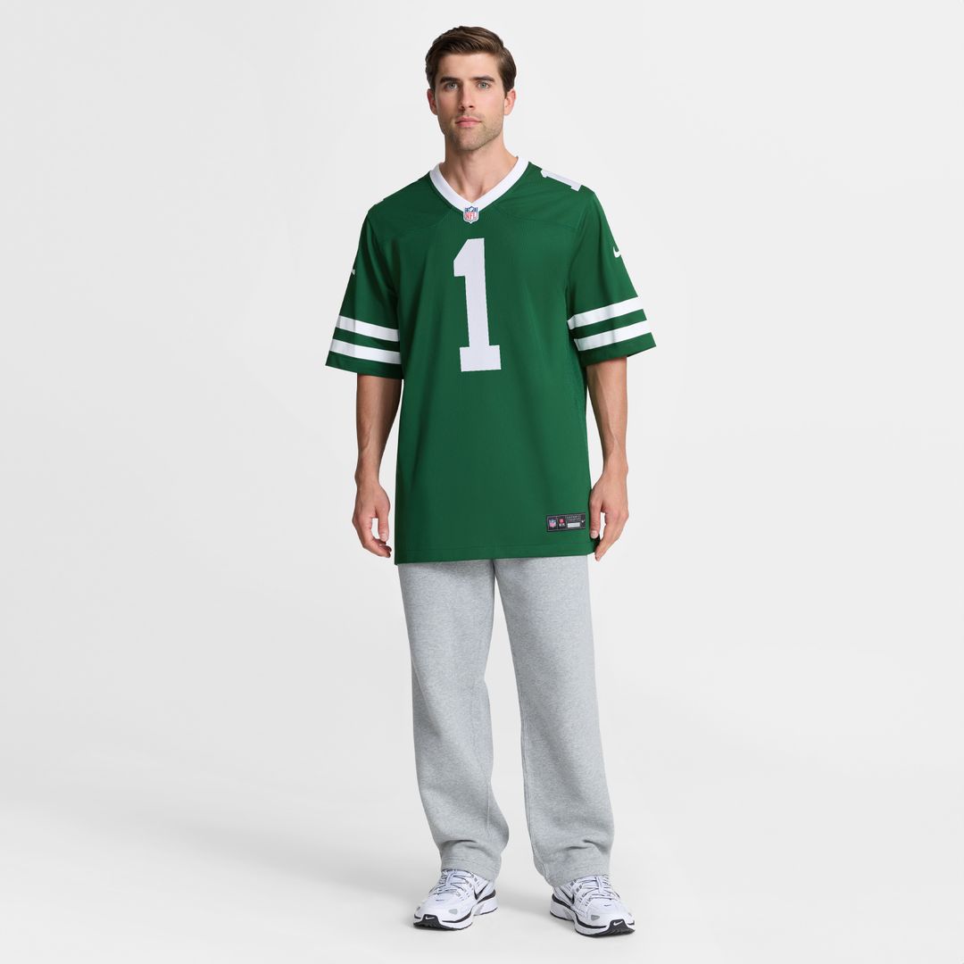 Ahmad Sauce Gardner New York Jets Game Jersey - Legacy Green