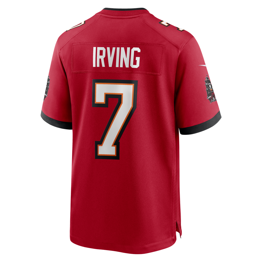 Bucky Irving Tampa Bay Buccaneers Alternate Game Jersey - Pewter