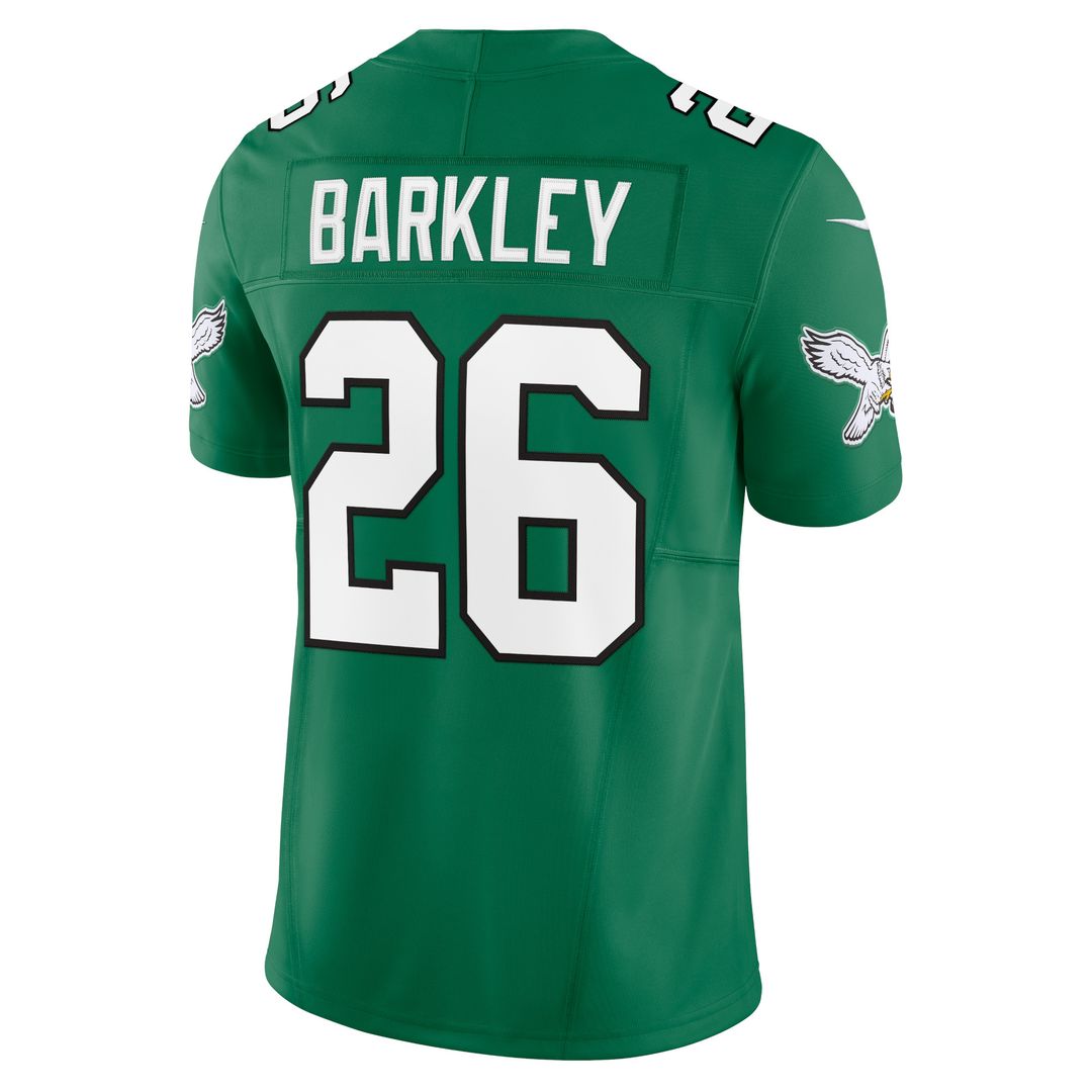 Saquon Barkley Philadelphia Eagles Vapor F.U.S.E. Limited Jersey - White