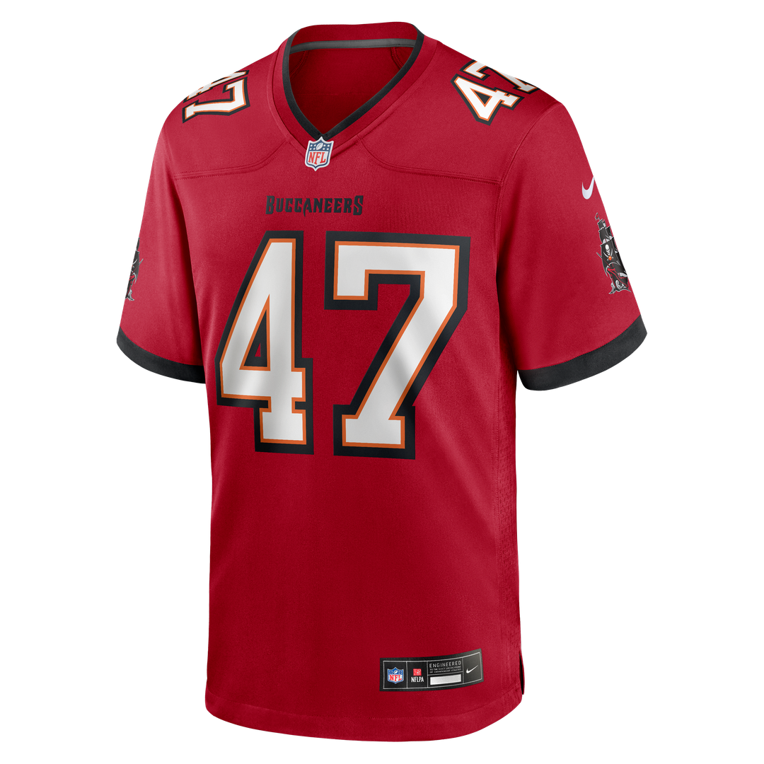 John Lynch Tampa Bay Buccaneers Game Retired Player Jersey - Red