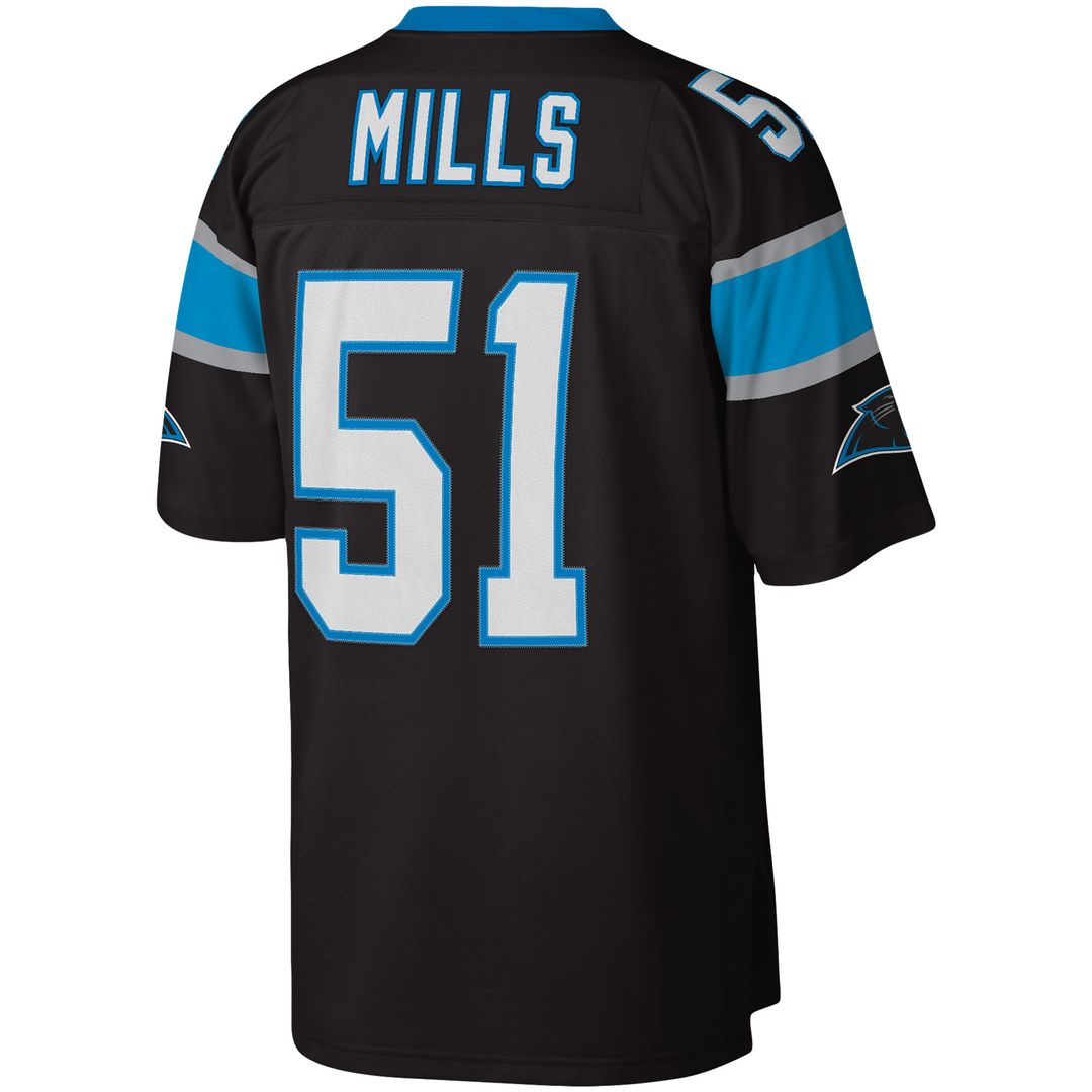Sam Mills Carolina Panthers Legacy Replica Jersey - Black