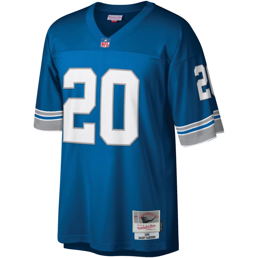 Barry Sanders Detroit Lions Legacy Replica Jersey - Blue