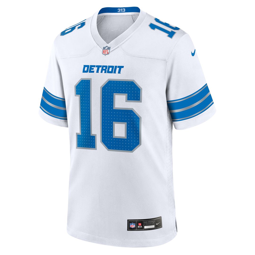 Jared Goff Detroit Lions 2nd Alternate Game Jersey - Black