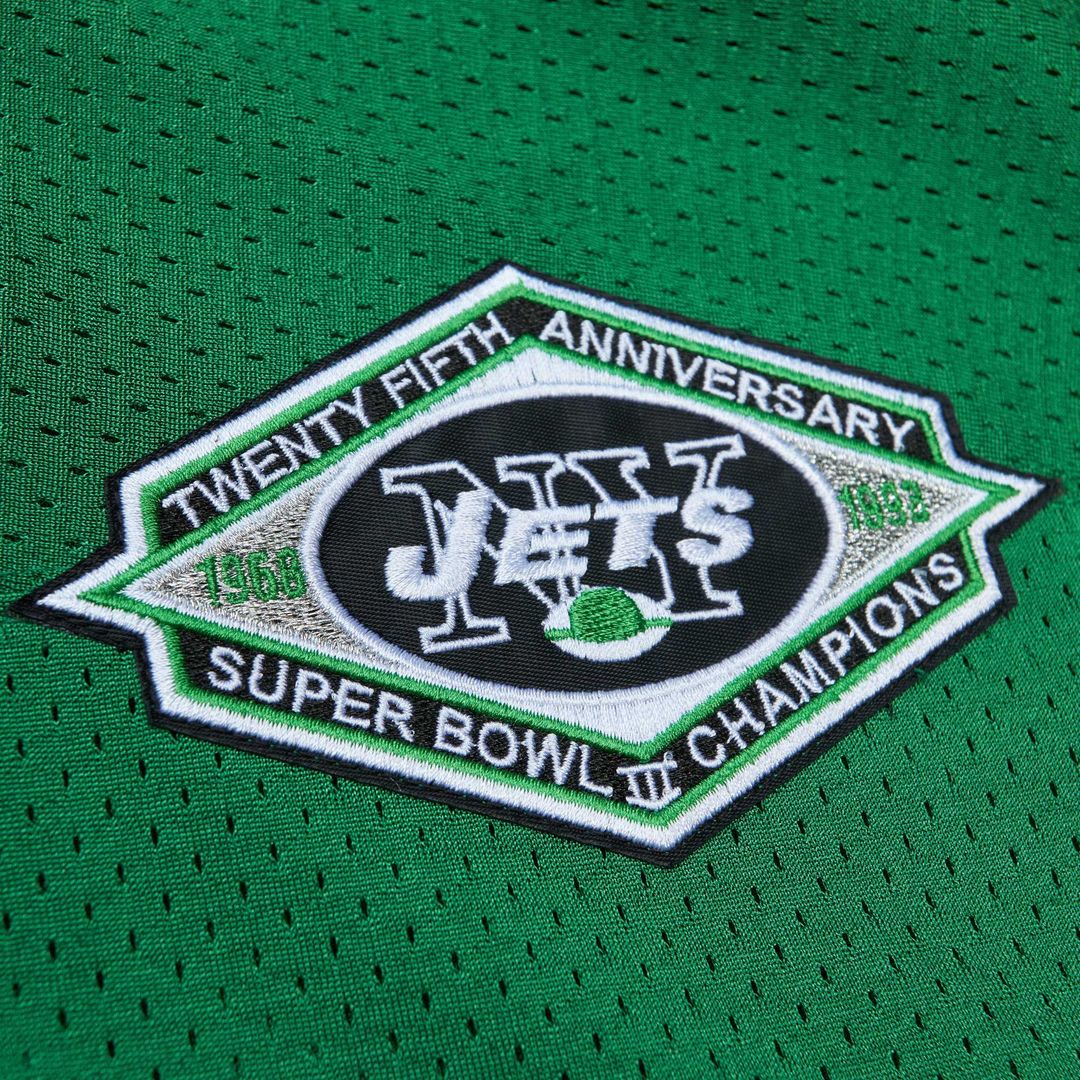 Boomer Esiason New York Jets 1993 Authentic Throwback Retired Player Pocket Jersey - Kelly Green