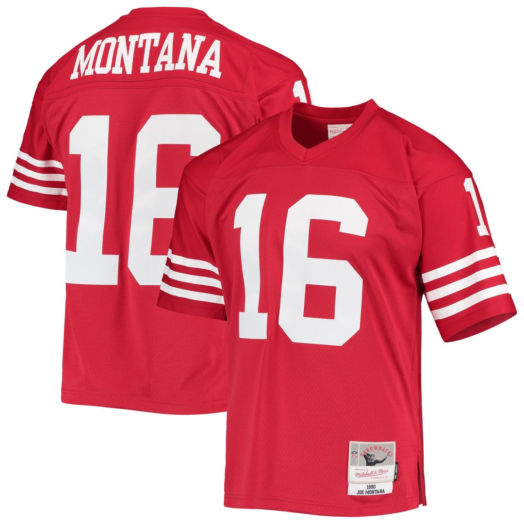 Joe Montana San Francisco 49ers 1990 Legacy Replica Jersey - White
