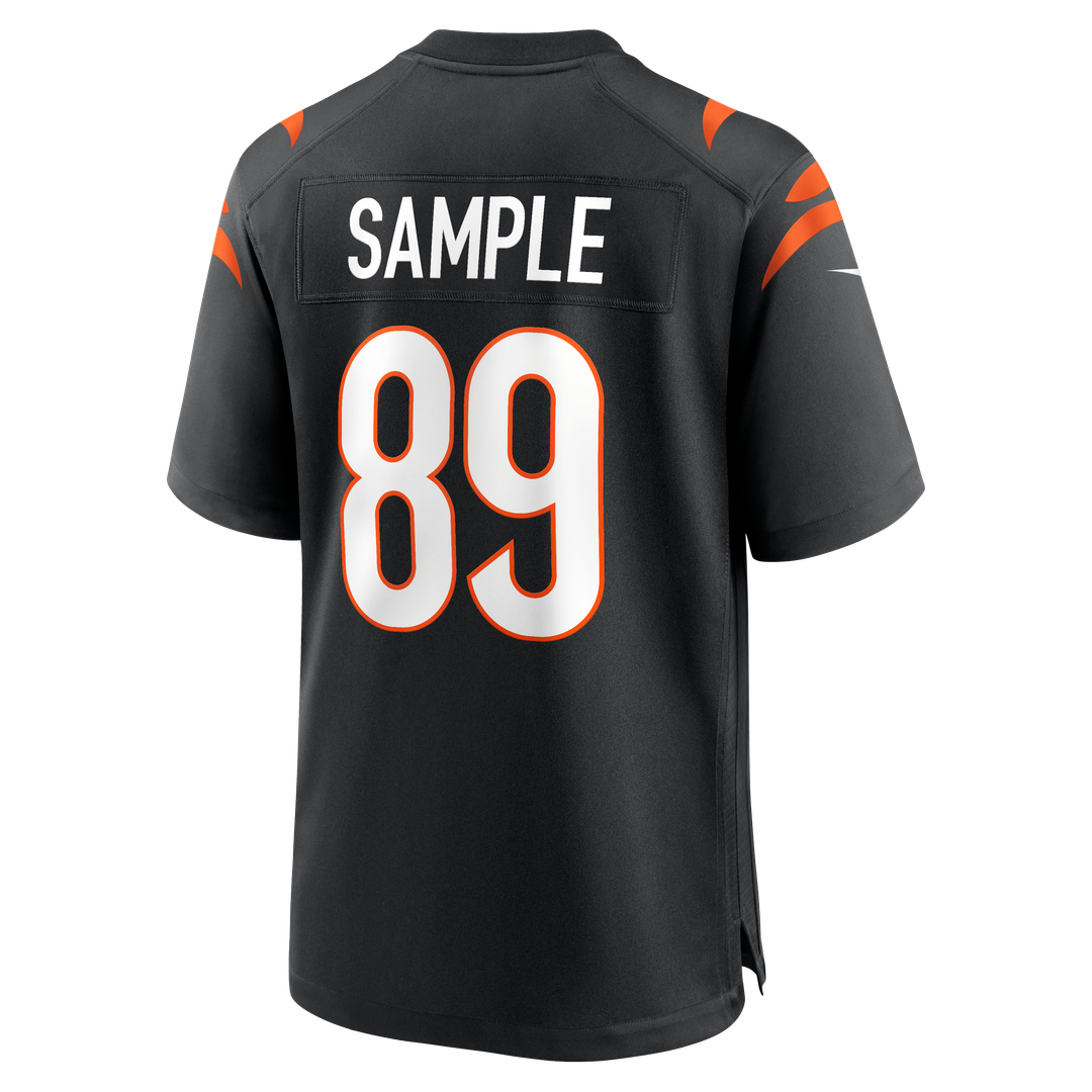 Drew Sample Cincinnati Bengals Game Jersey - Black