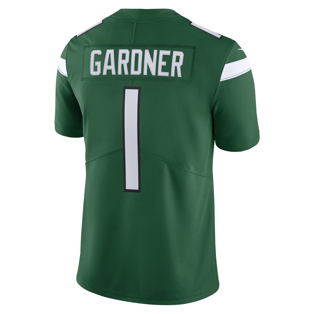 Ahmad Sauce Gardner New York Jets Men's Vapor Limited Jersey - Green