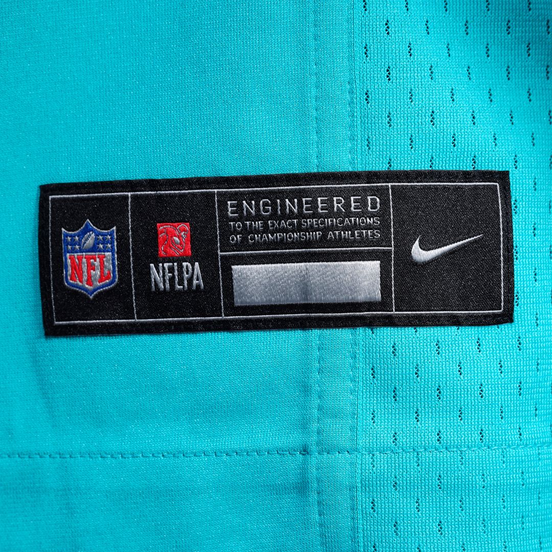 Ifeatu Melifonwu Miami Dolphins Team Game Jersey - Aqua