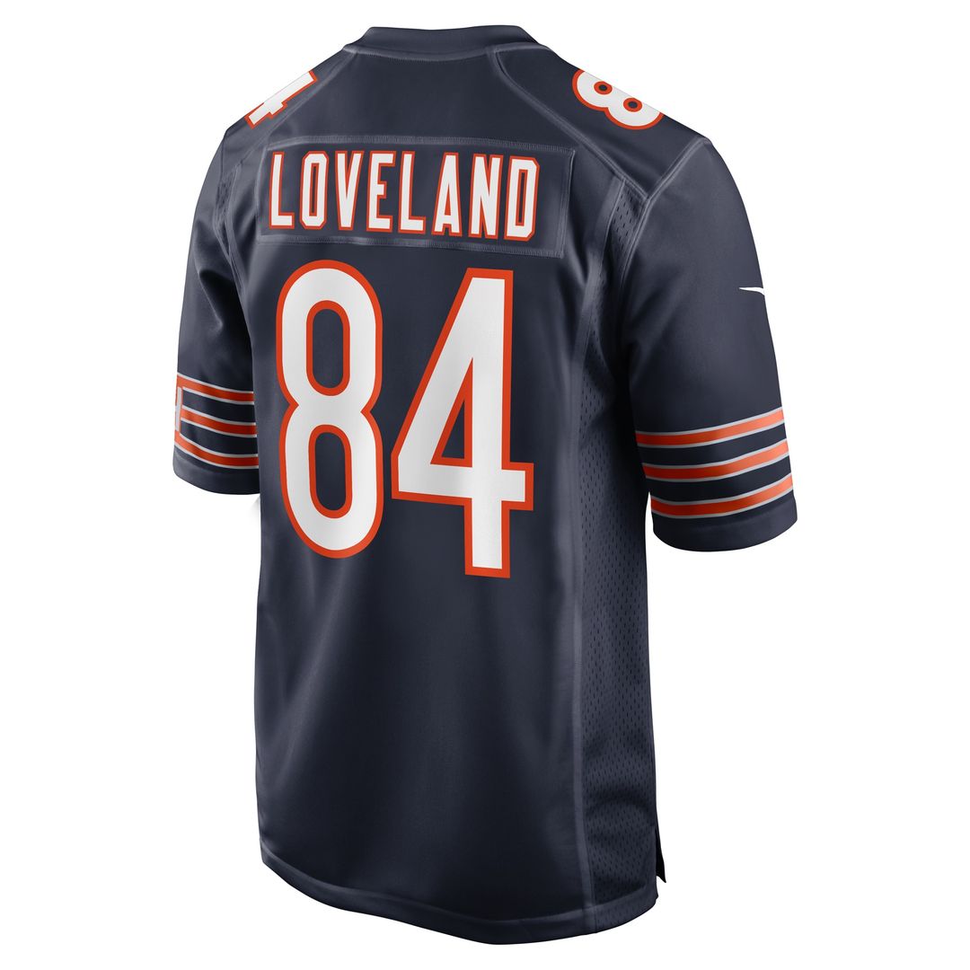 Colston Loveland Chicago Bears Team Game Jersey - Navy