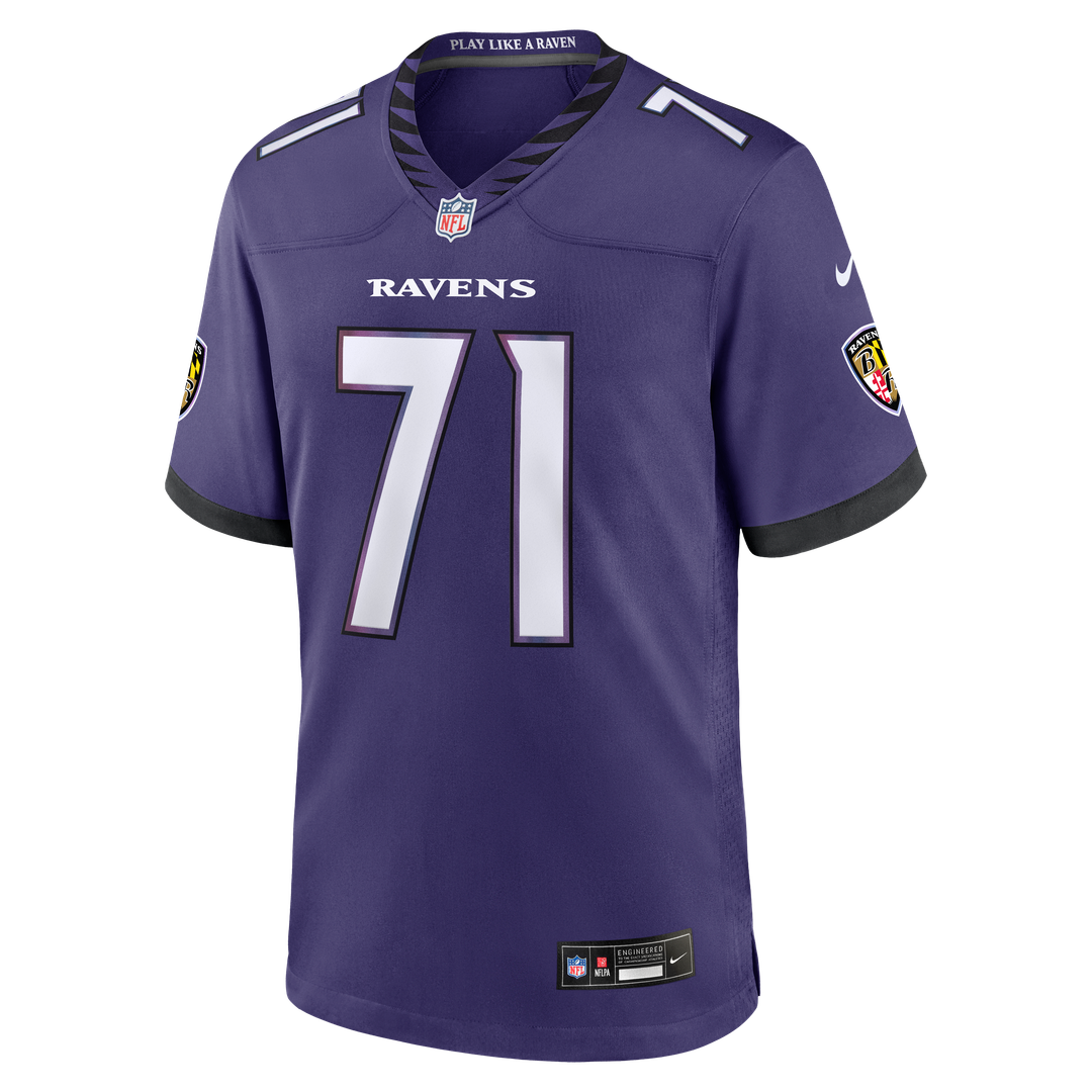 Olaivavega Ioane Baltimore Ravens 2026 NFL Draft First Round Pick No. 14 Team Game Jersey - Purple