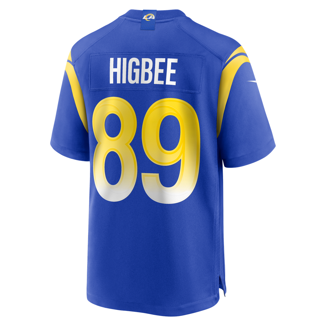 Tyler Higbee Los Angeles Rams Game Player Jersey - Royal